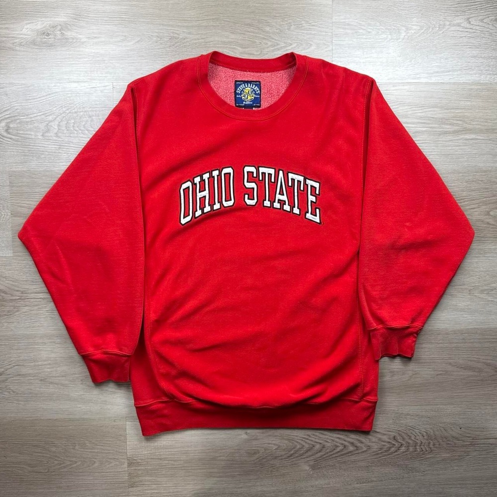 Vintage Y2K Steve & Barry's Ohio State Crewneck Sweatshirt XL